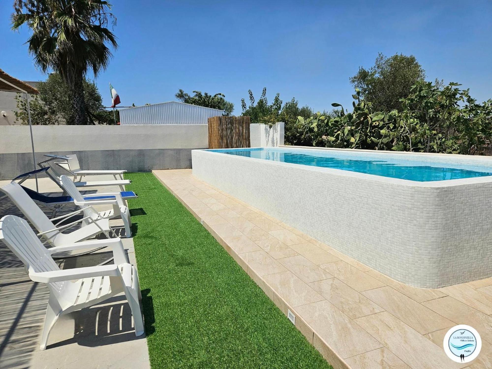 Villa La Rondinella - Torre San Giovanni Экстерьер фото